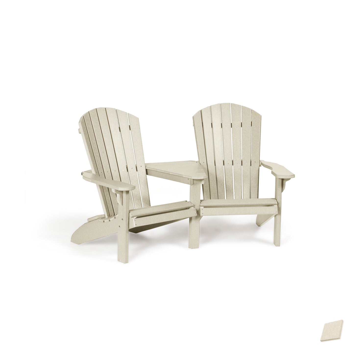 Fanback Adirondack Settee Chair