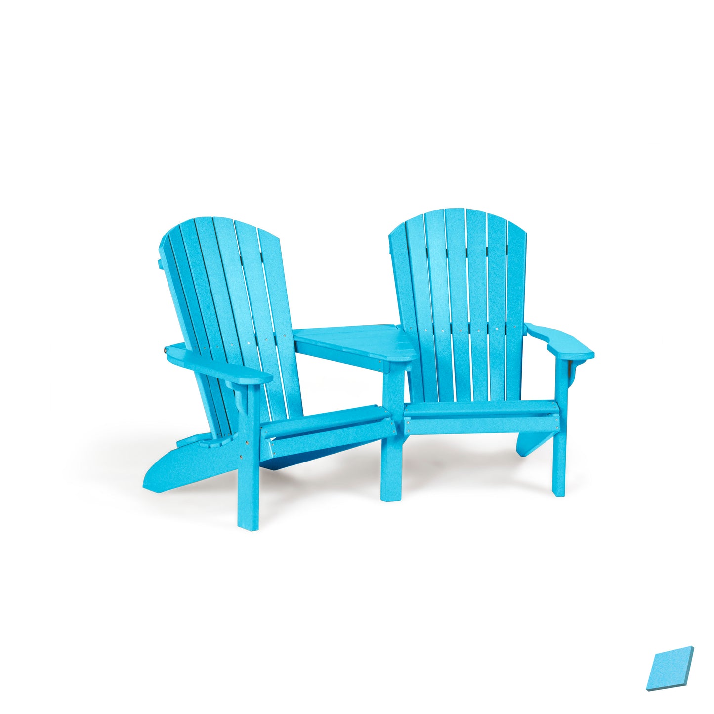 Fanback Adirondack Settee Chair