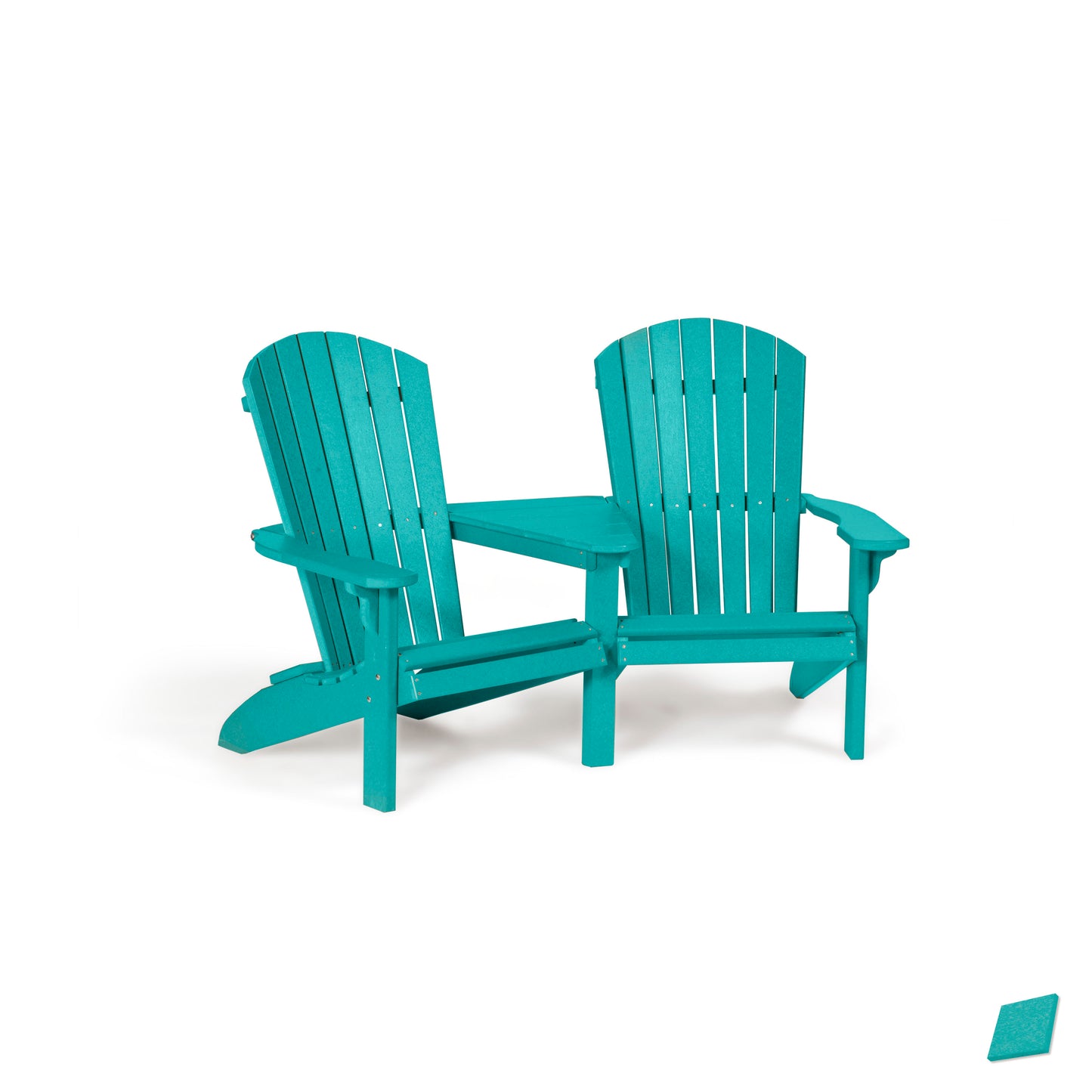 Fanback Adirondack Settee Chair