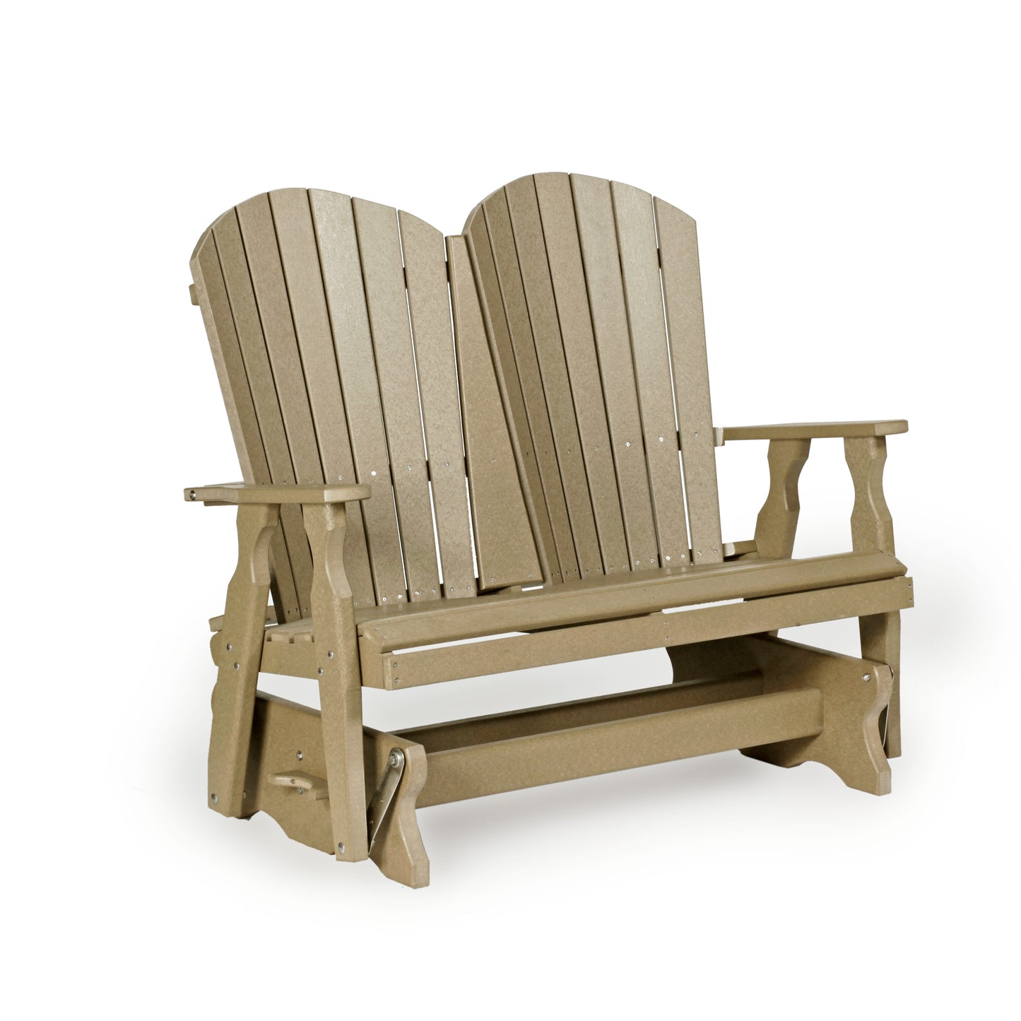 Fanback Adirondack 4' Glider