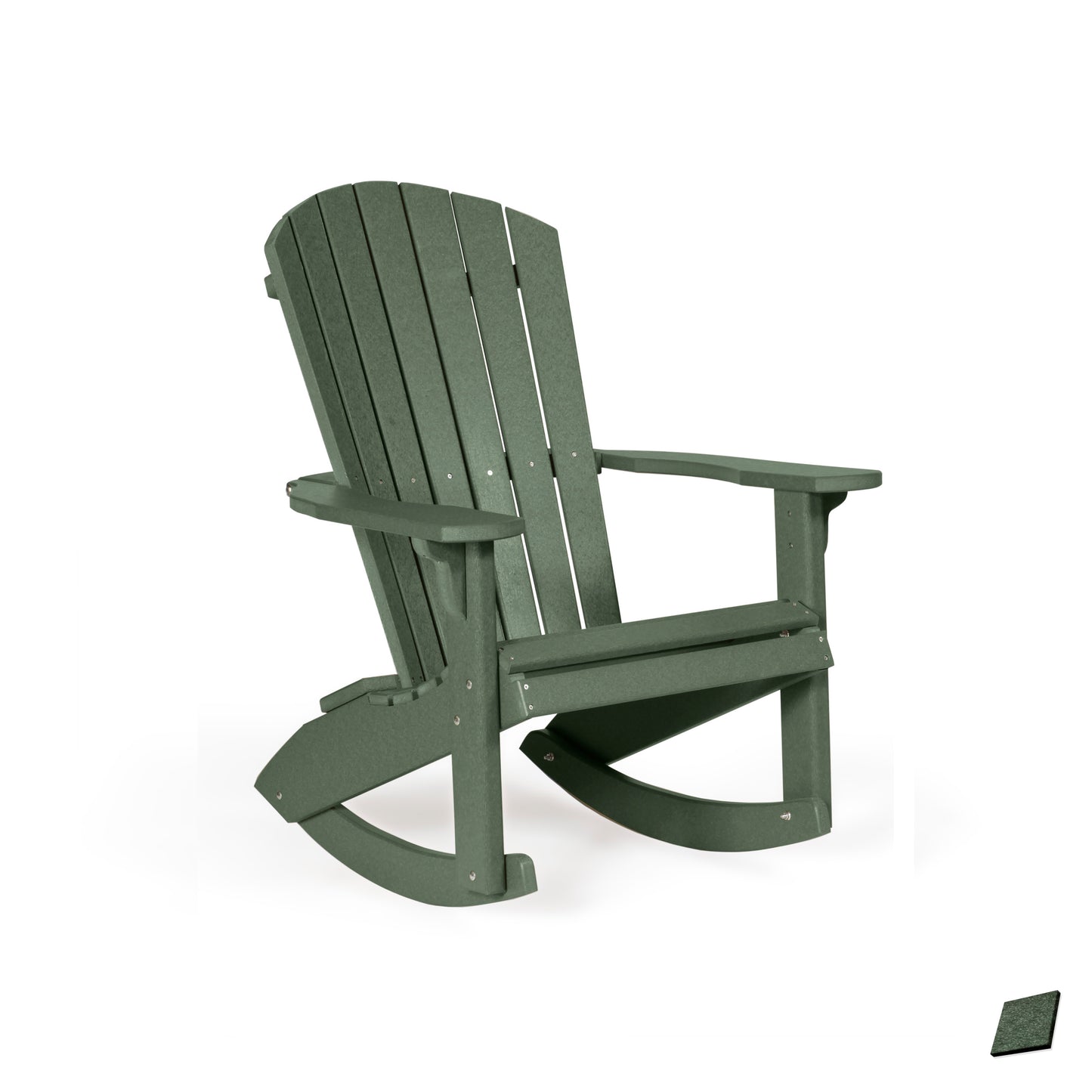 Fanback Adirondack Rocker