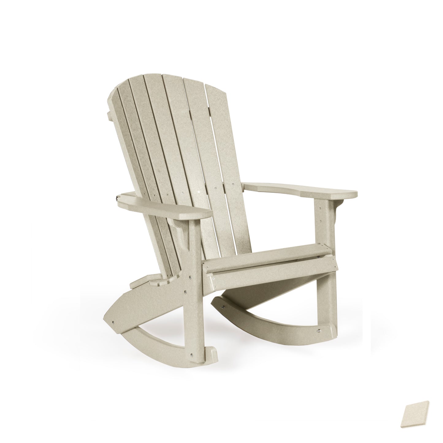 Fanback Adirondack Rocker