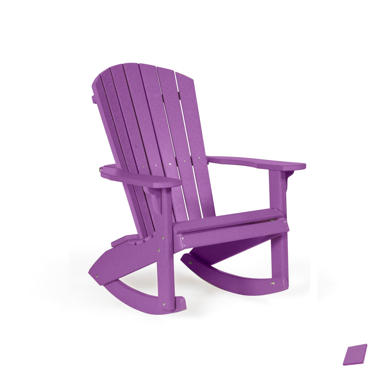 Fanback Adirondack Rocker