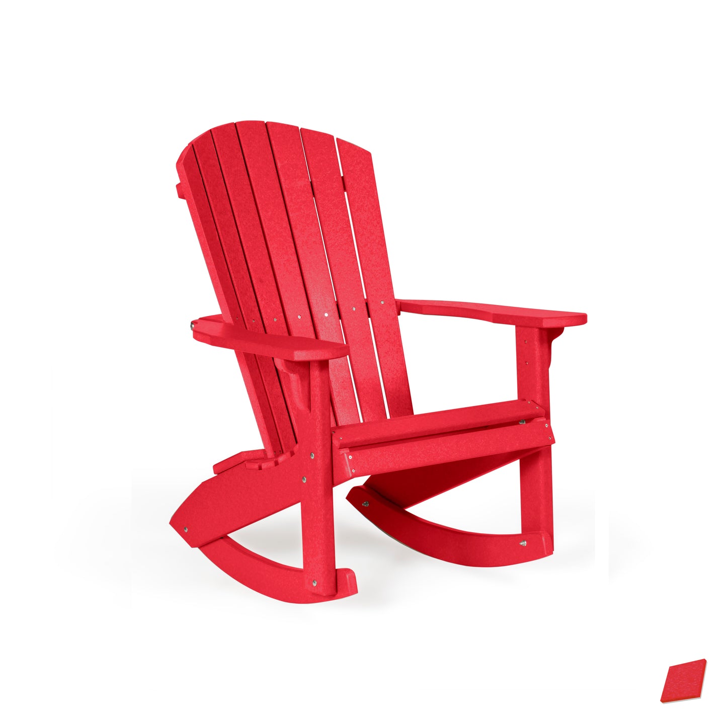 Fanback Adirondack Rocker
