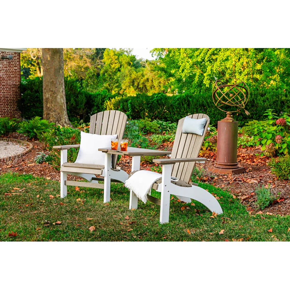 Fanback Adirondack Settee Chair
