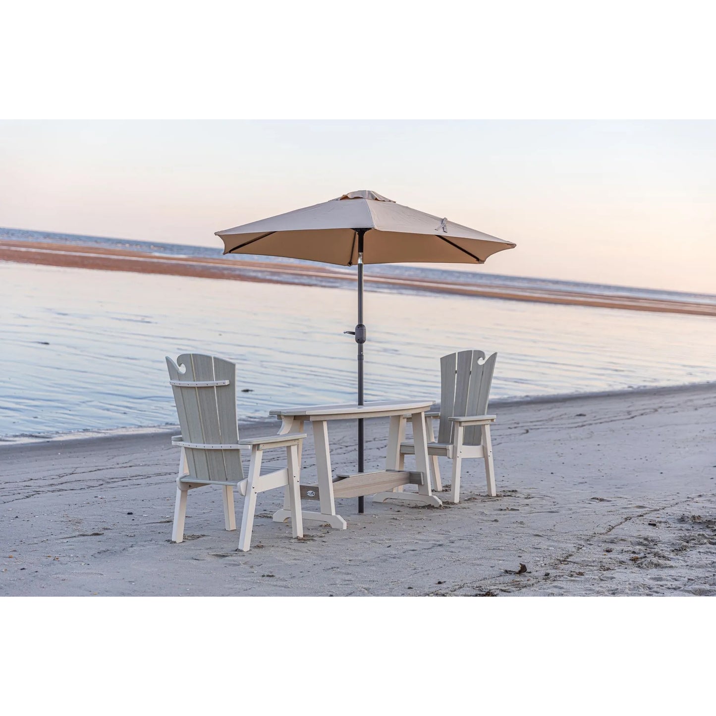 SurfAira 6' Surfboard Table Set with Saddle Chair or Stool