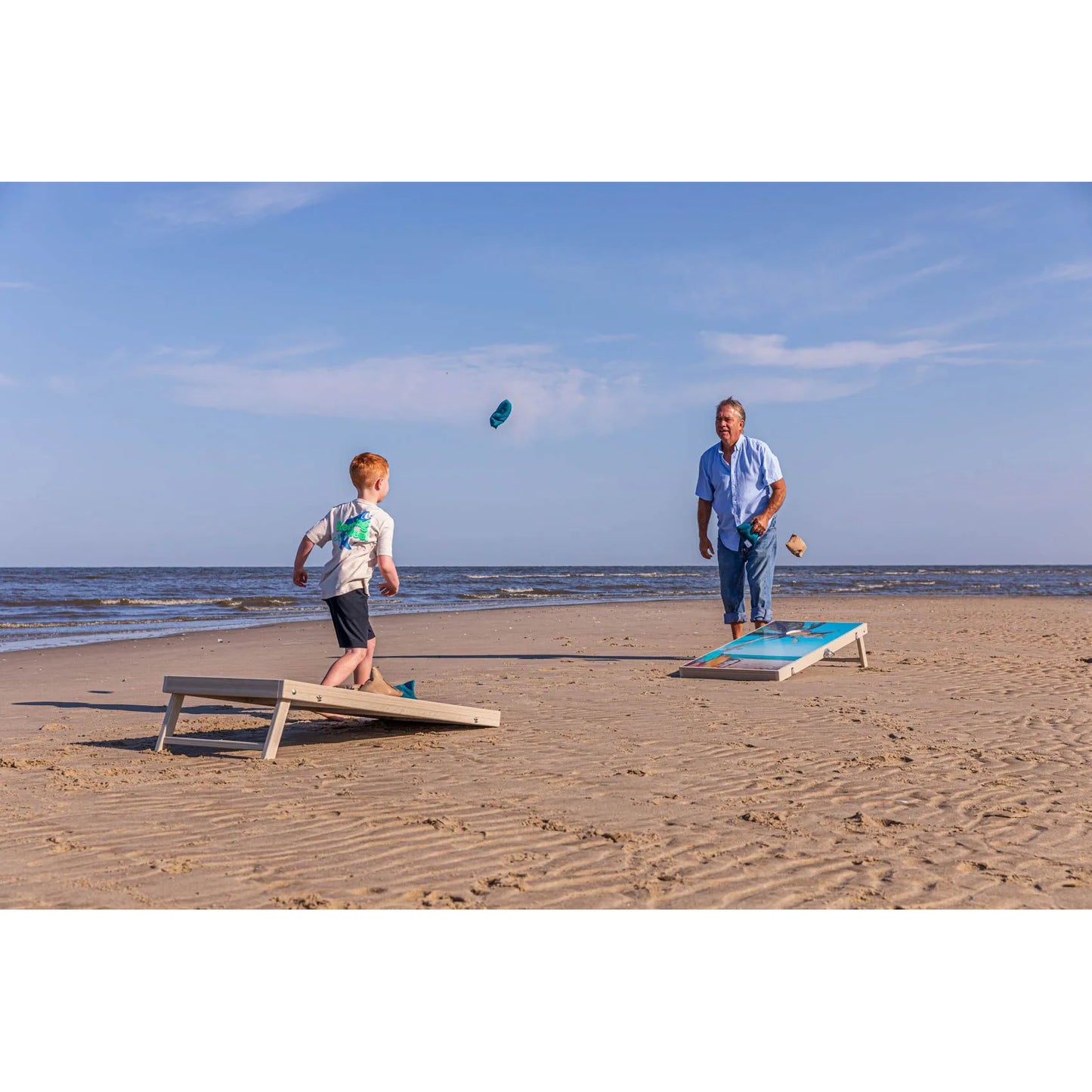 Standard Cornhole Game Board & 8 Game Bags - 24" x 48"