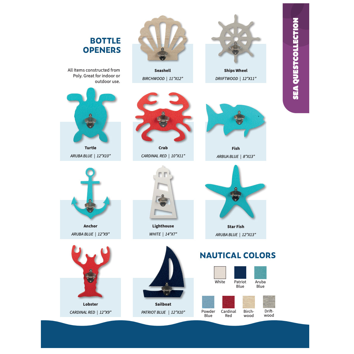 Nautical Bottle Openers