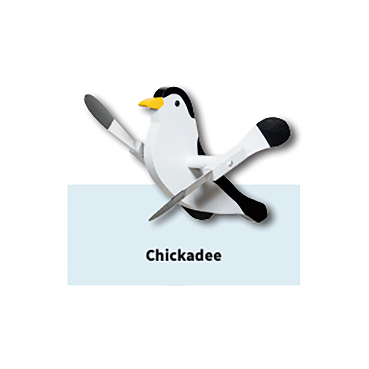 Wooden Whirlybirds with Vinyl Wings - Includes 30" Rod