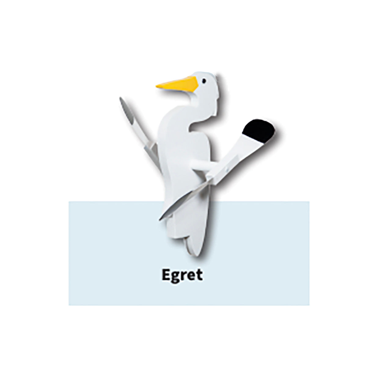 Wooden Whirlybirds with Vinyl Wings - Includes 30" Rod