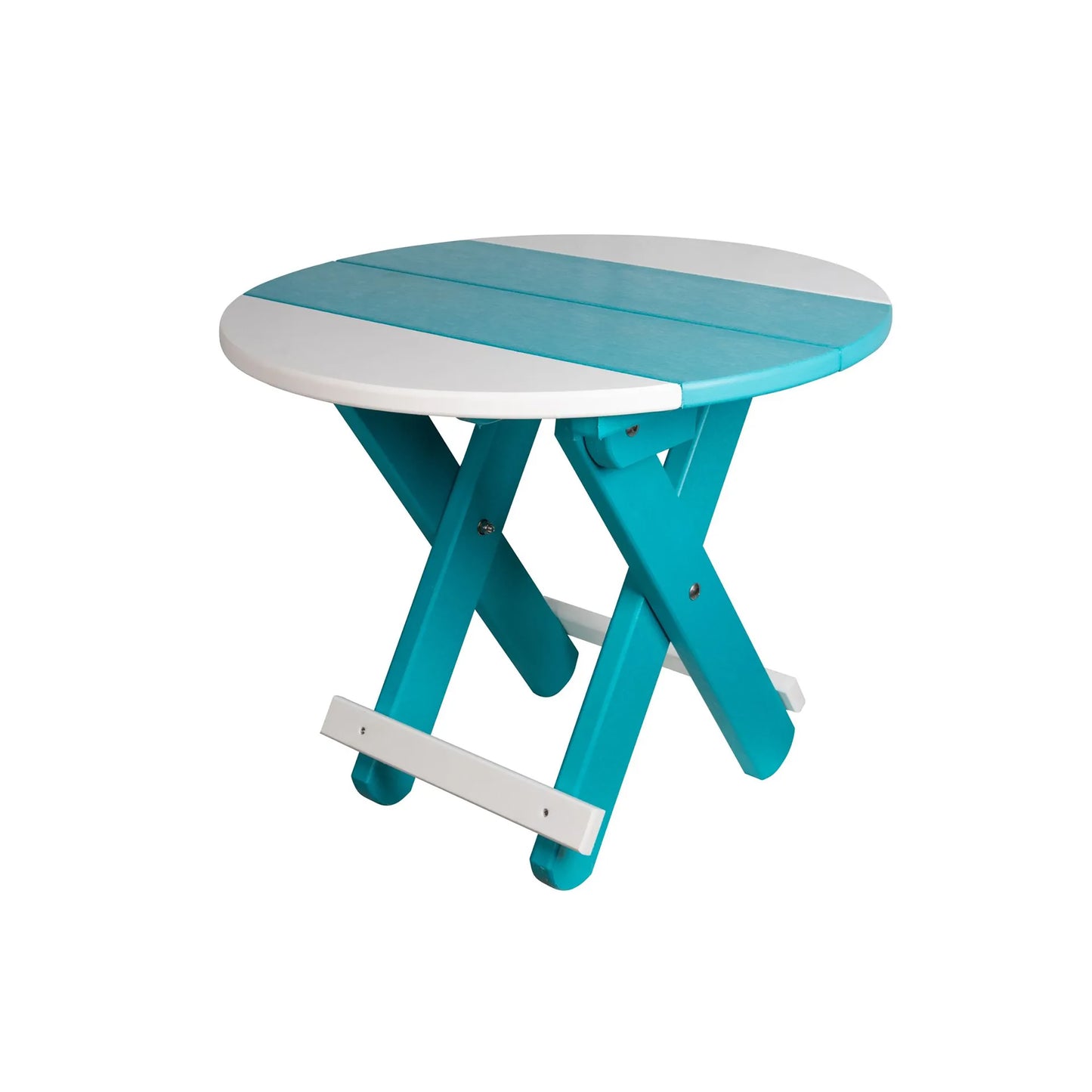 SurfAira Round Folding End Table