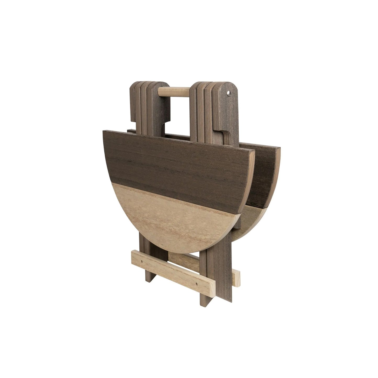 SurfAira Round Folding End Table