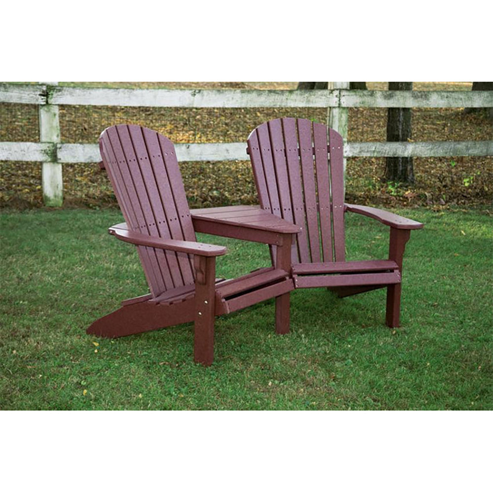 Fanback Adirondack Settee Chair