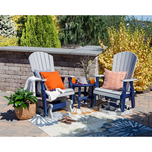 Fanback Adirondack Glider