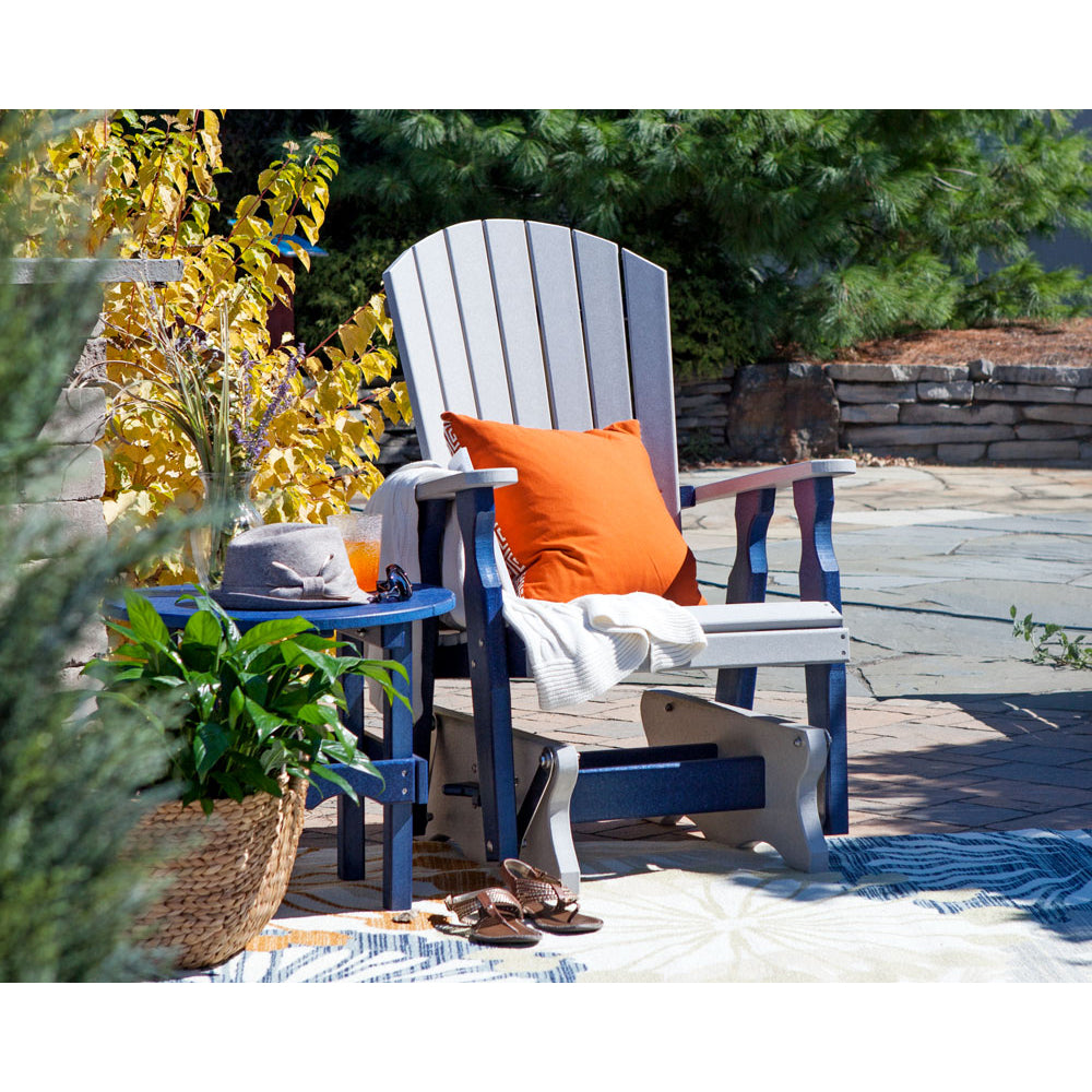 Fanback Adirondack Glider