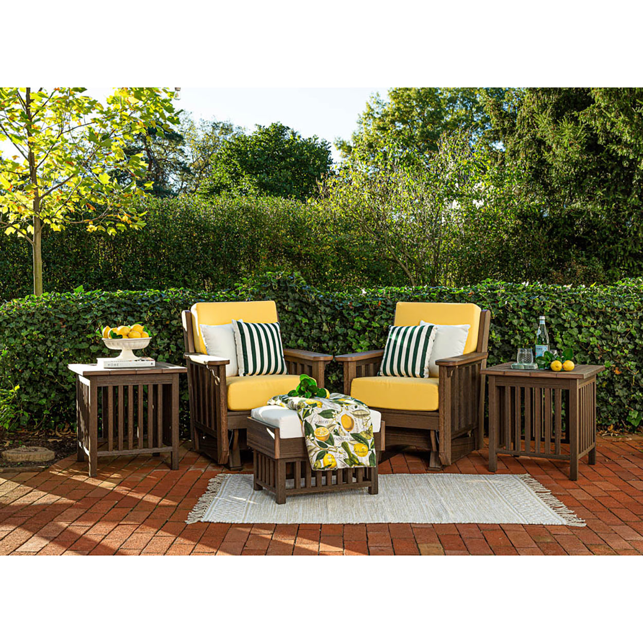 Mission Deep Seating Side Table