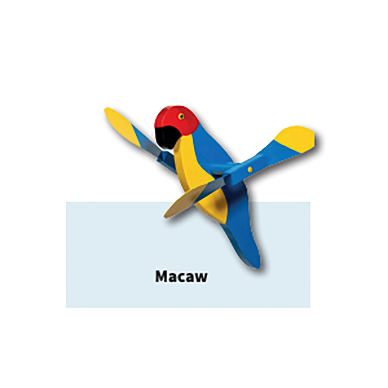 Wooden Whirlybirds with Vinyl Wings - Includes 30" Rod