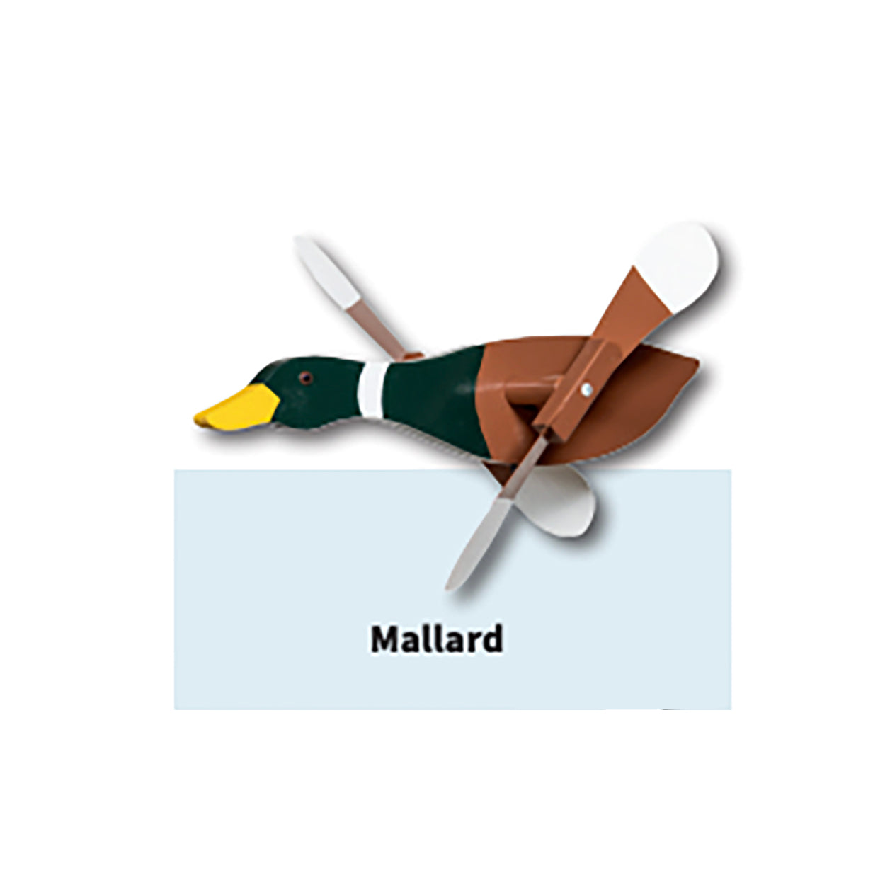 Wooden Whirlybirds with Vinyl Wings - Includes 30" Rod