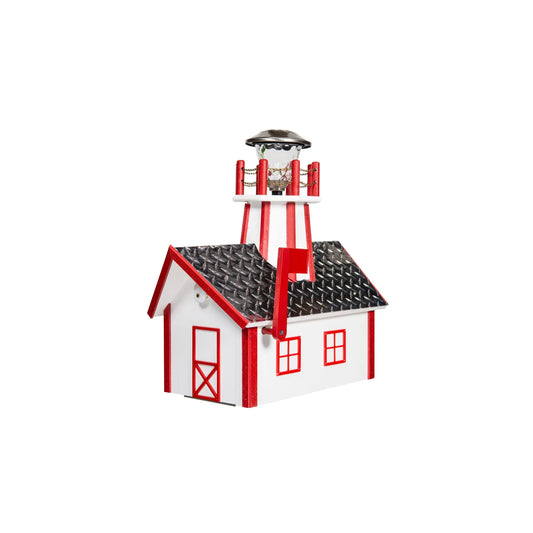 Deluxe Lighthouse Mailbox - 21" L x 12" W x 24" H