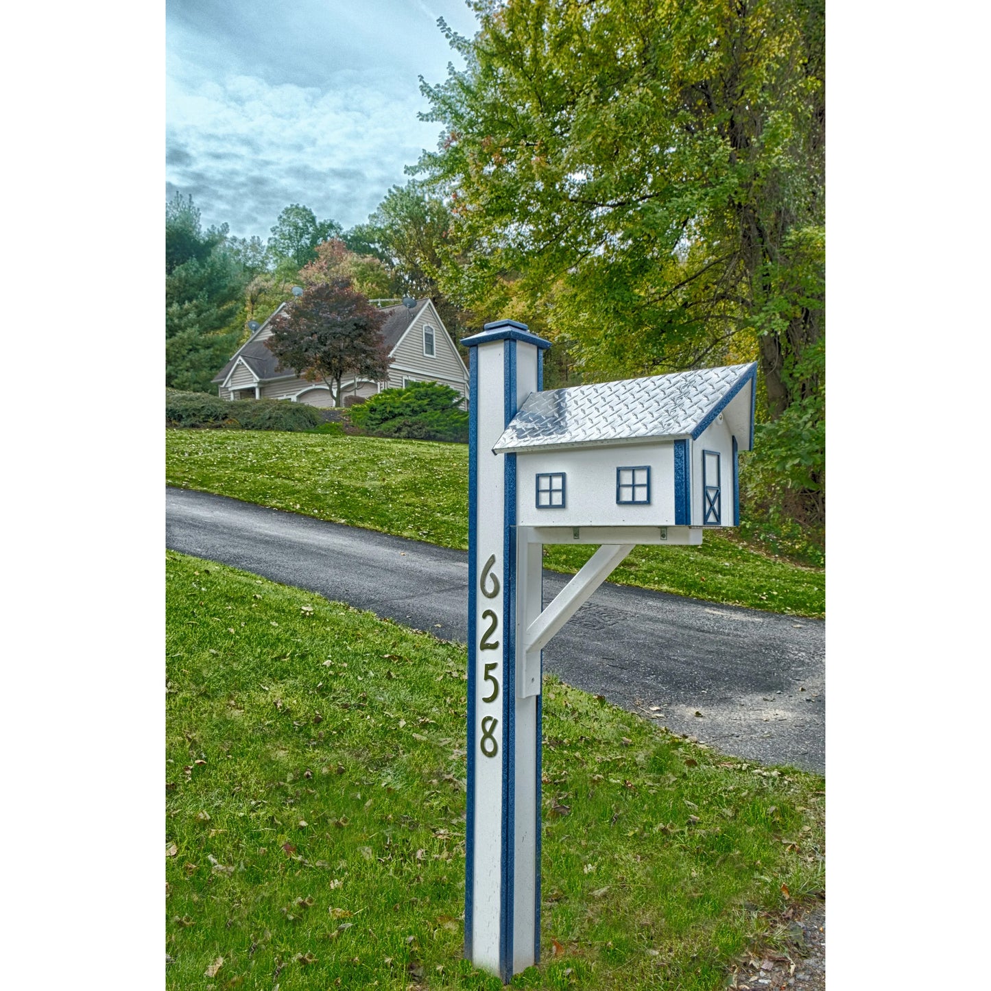 60" Mailbox Sleeve With Mounting Hardware