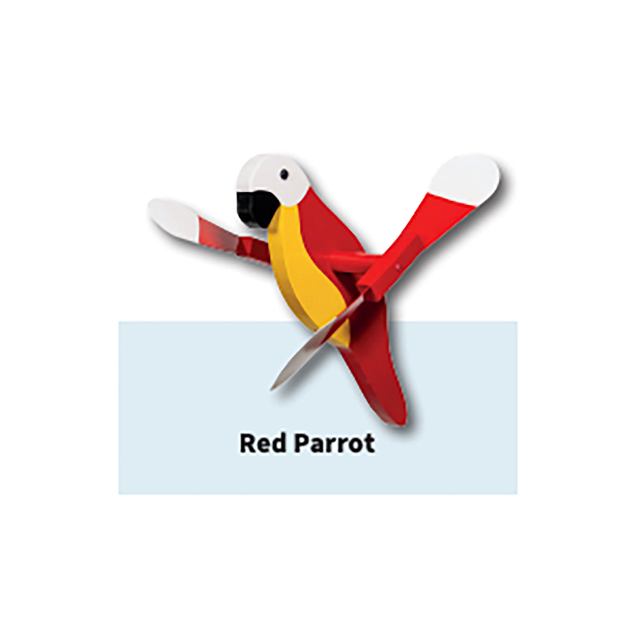 Wooden Whirlybirds with Vinyl Wings - Includes 30" Rod