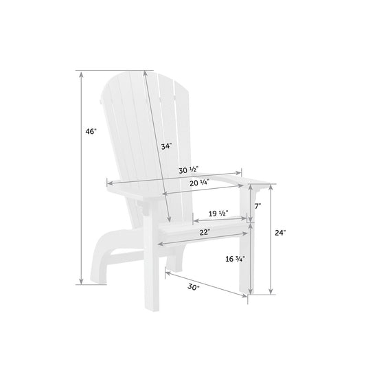 SeaAira Perch Adirondack Chair