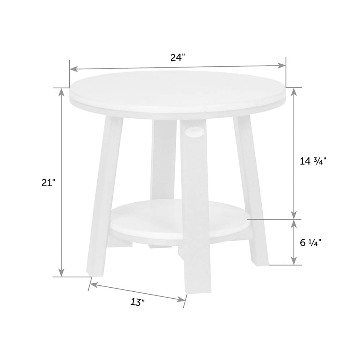 SeaAira 24" Bistro Table - Dining Height