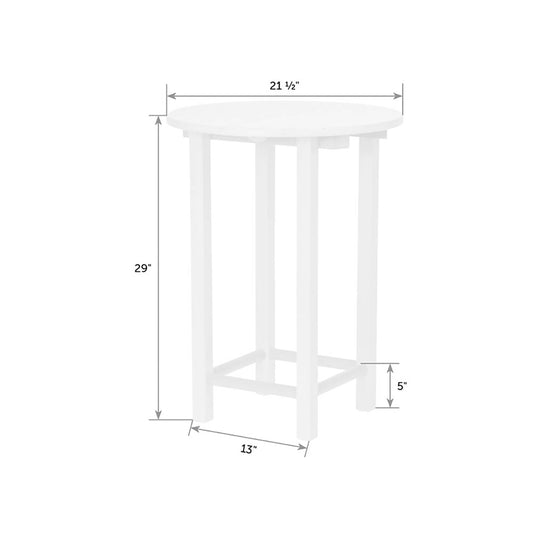 SeaAira 21″ Side Table - Counter Height