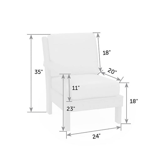 Van Buren Left Chair