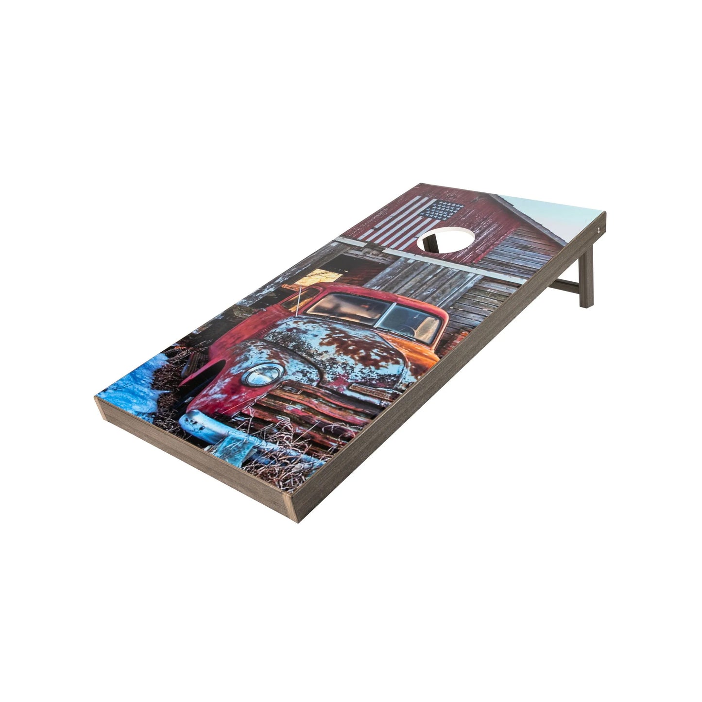 Standard Cornhole Game Board & 8 Game Bags - 24" x 48"