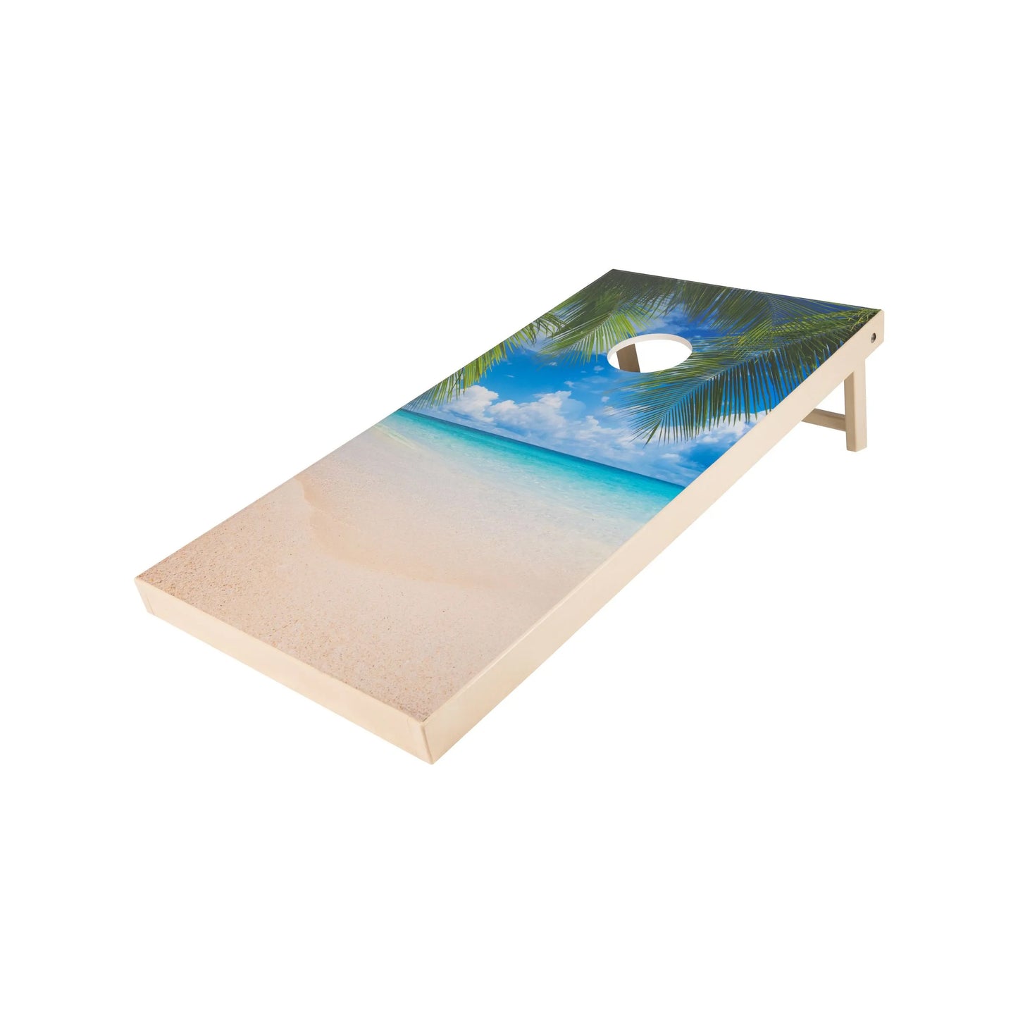 Standard Cornhole Game Board & 8 Game Bags - 24" x 48"