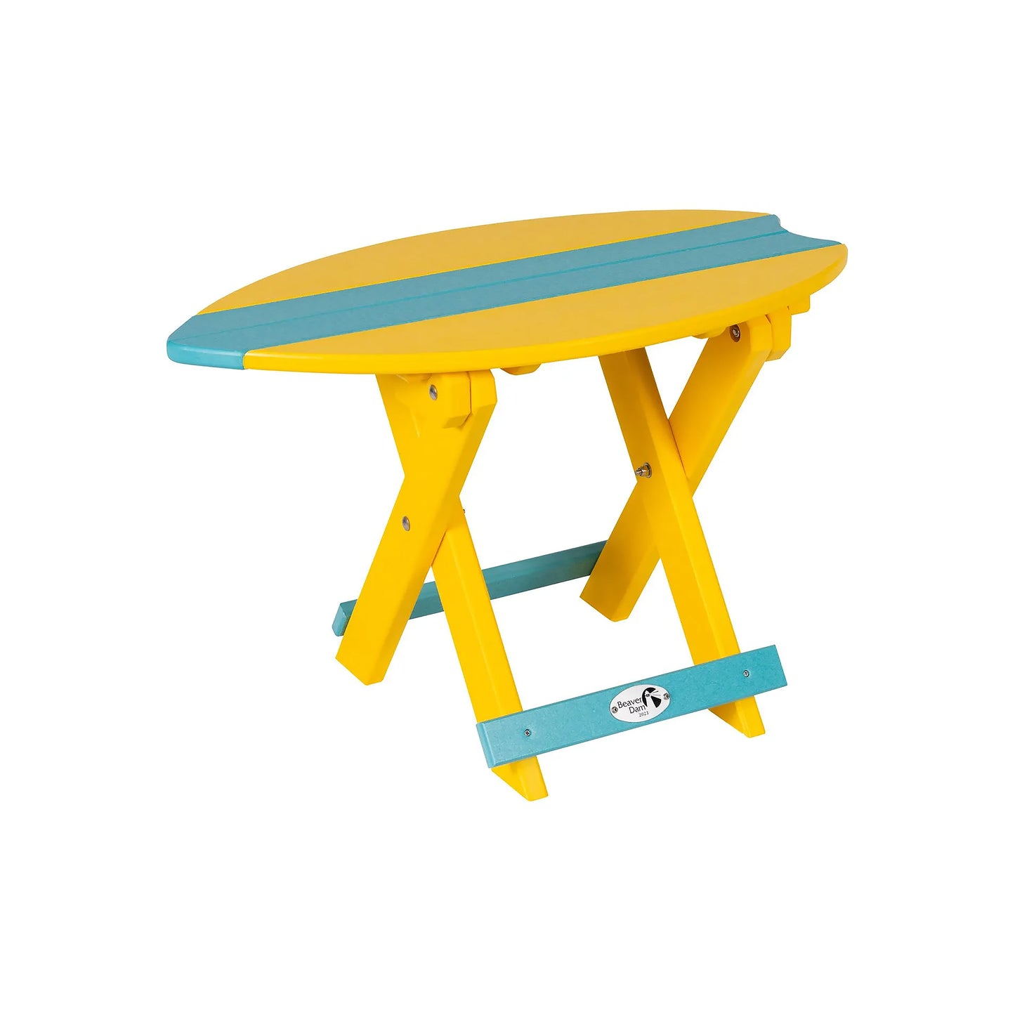 Surfaira Surf Board Folding End Table