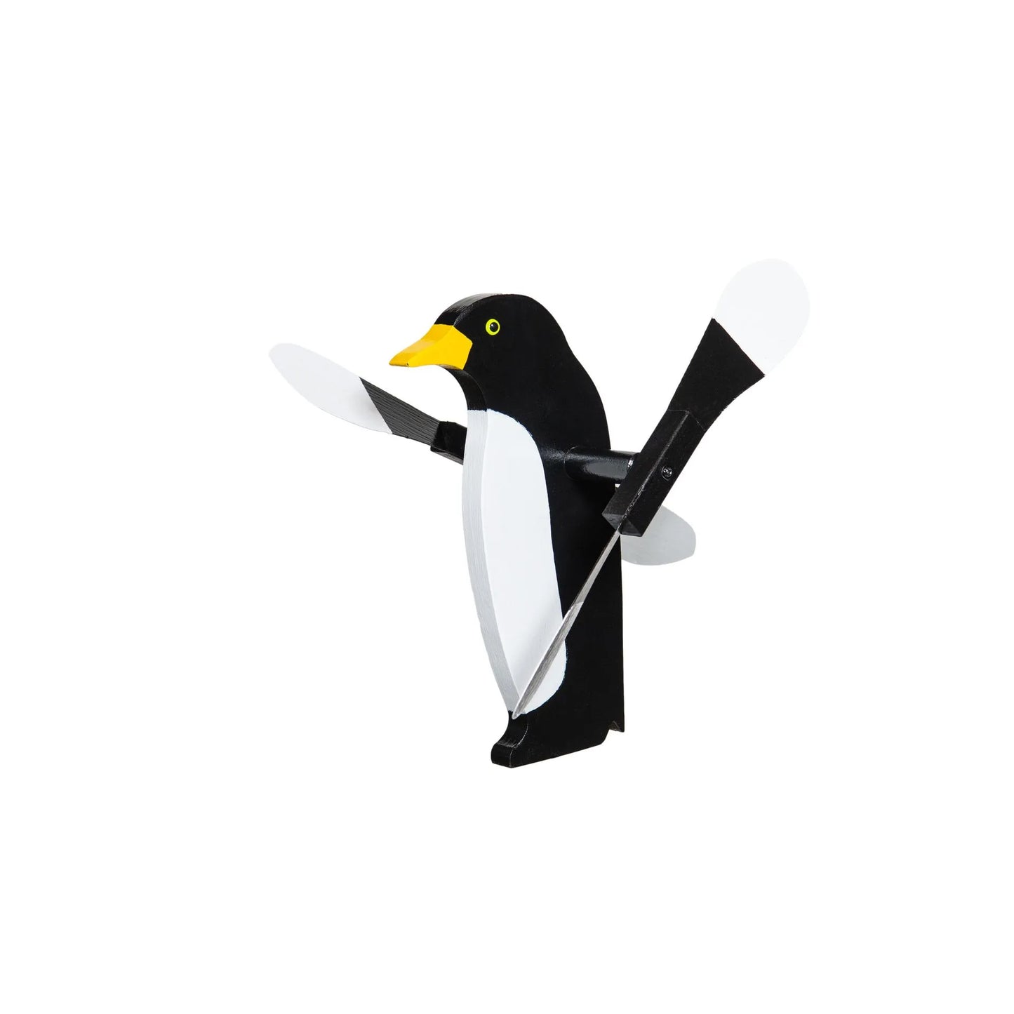 Wooden Whirlybirds with Vinyl Wings - Includes 30" Rod