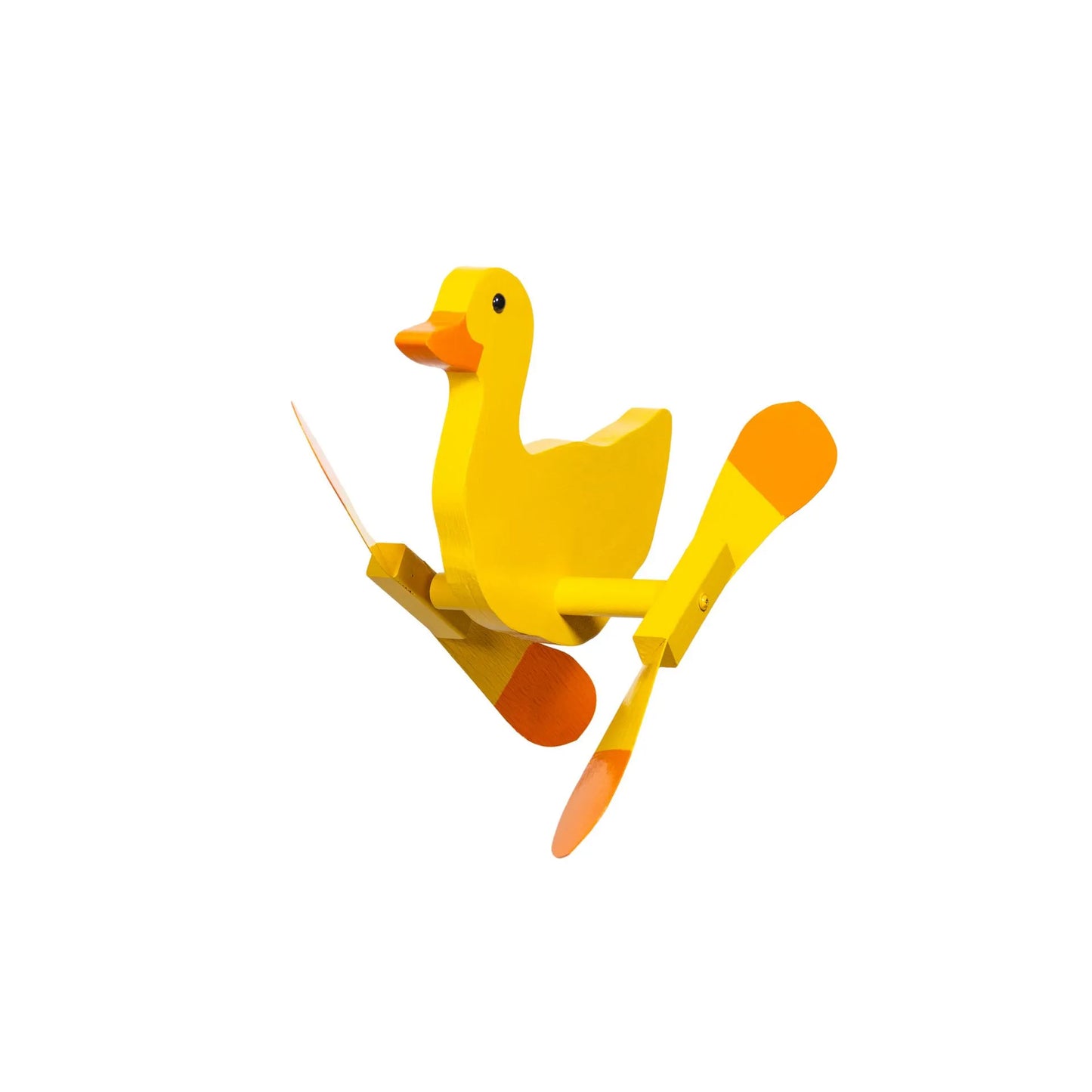 Wooden Whirlybirds with Vinyl Wings - Includes 30" Rod