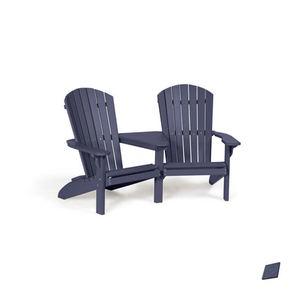 Fanback Adirondack Settee Chair