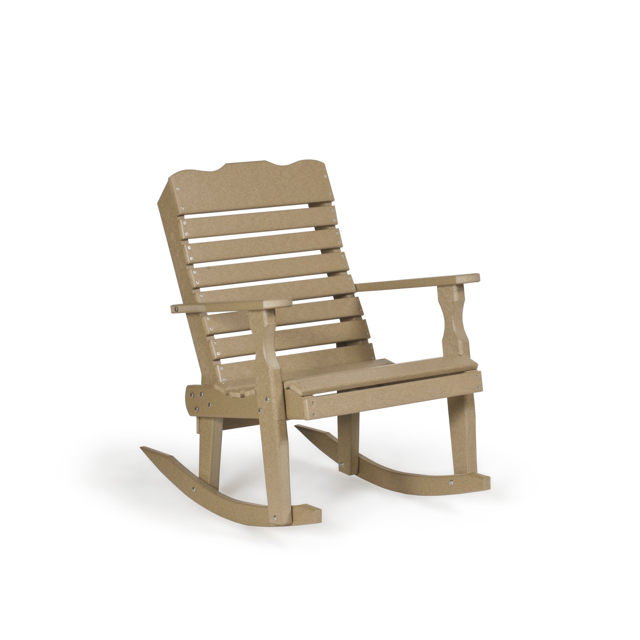 Oval Back Rocking Chair Curve Back Rocker – Jordan's Outdoor Fun