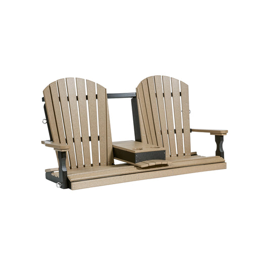 Fanback Adirondack 5' Console Swing
