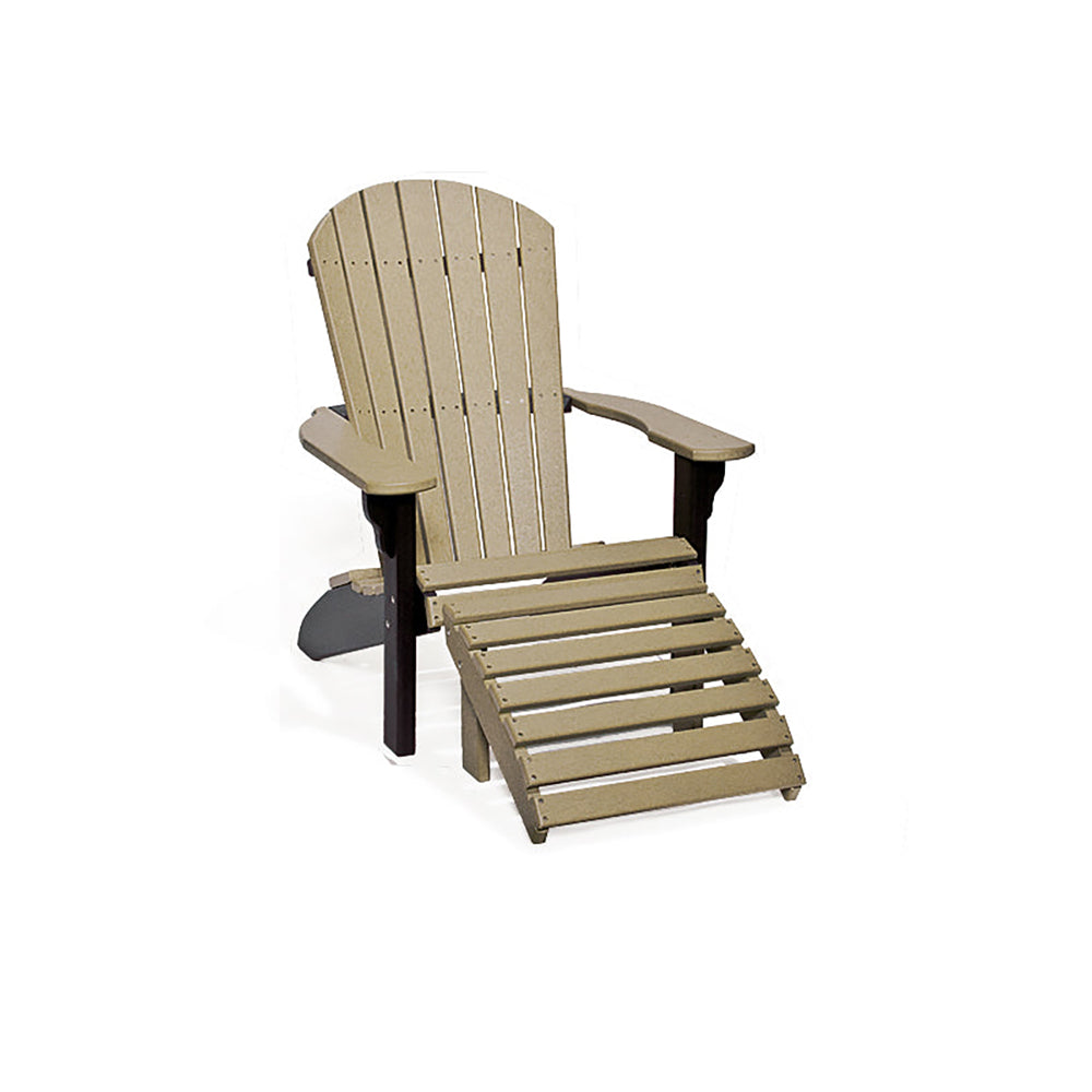 Fanback Adirondack 13" Ottoman