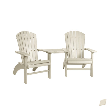 Fanback Adirondack Deluxe Settee Chair