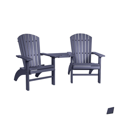 Fanback Adirondack Deluxe Settee Chair