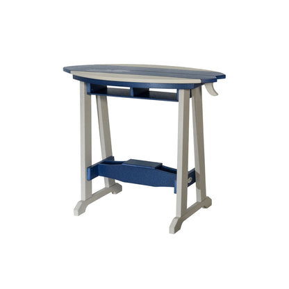 SurfAira 4' Surfboard Table Set with Saddle Chair or Stool