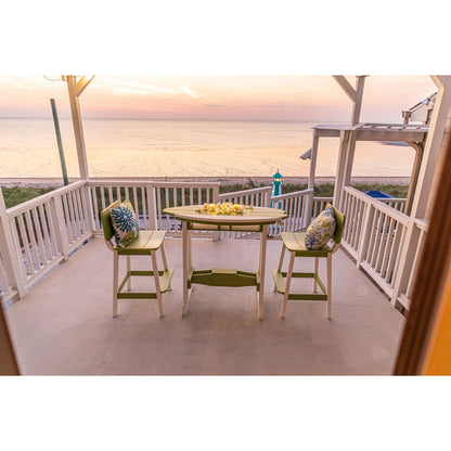 SurfAira 4' Surfboard Table Set with Saddle Chair or Stool