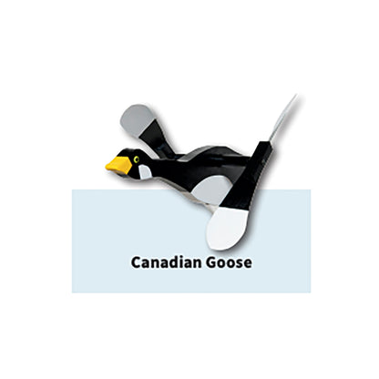 Wooden Whirlybirds with Vinyl Wings - Includes 30" Rod
