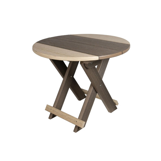 SurfAira Round Folding End Table