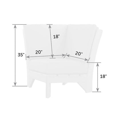 Mission Deep Seating Corner