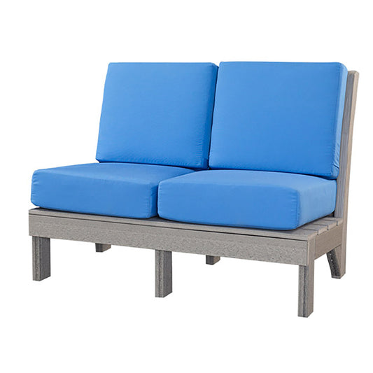 Mission Deep Seating Center Love Seat