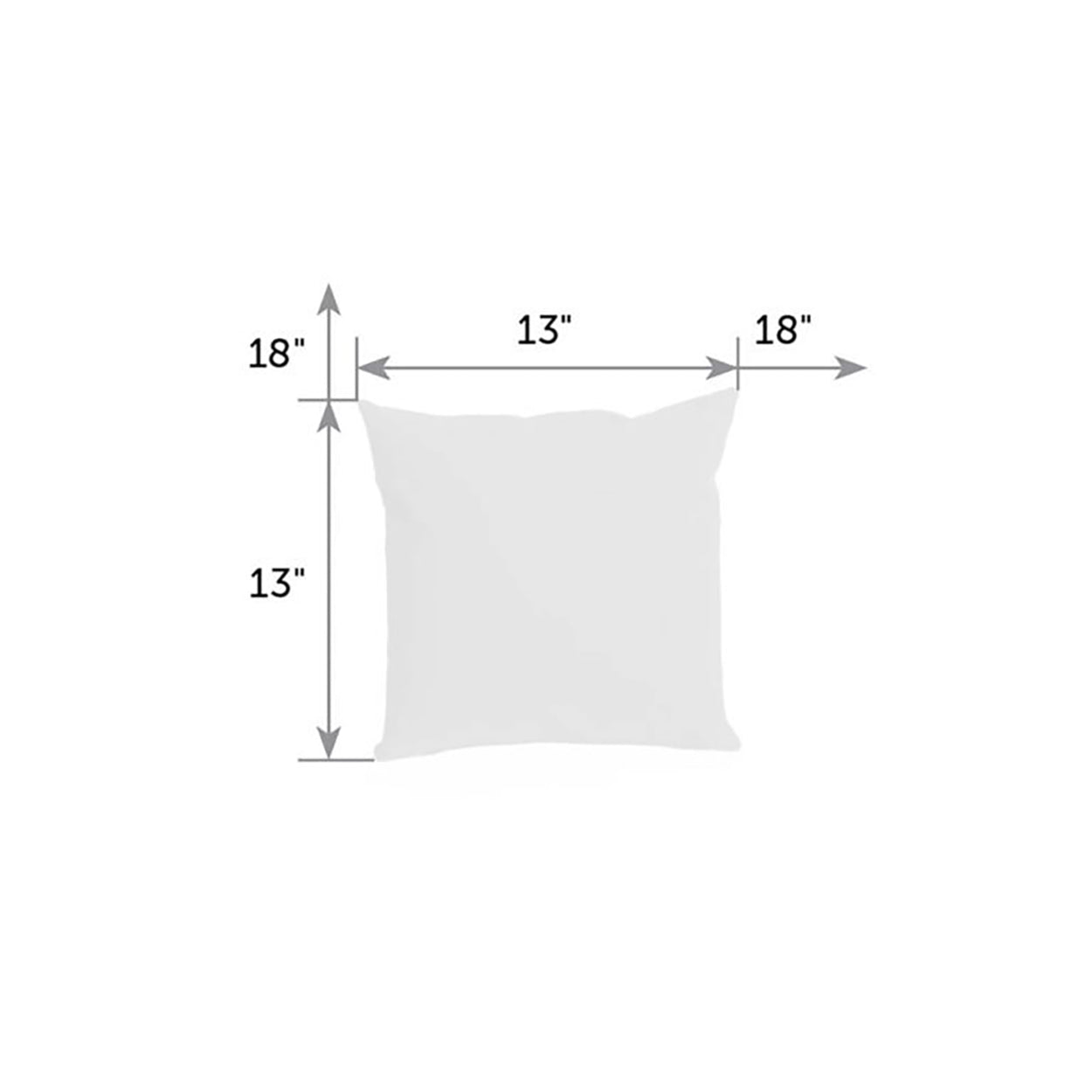 13" x 13" Pillow