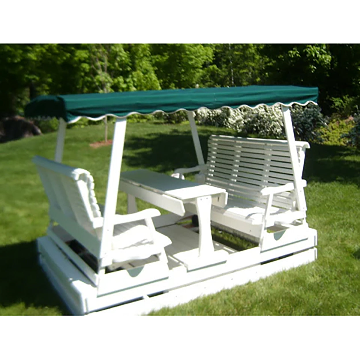6 Seat Roller Glider Replacement Canvas Top