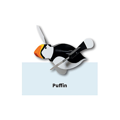 Wooden Whirlybirds with Vinyl Wings - Includes 30" Rod