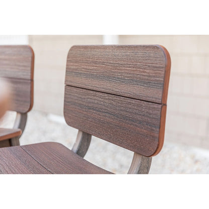 SurfAira 6' Surfboard Table Set with Saddle Chair or Stool